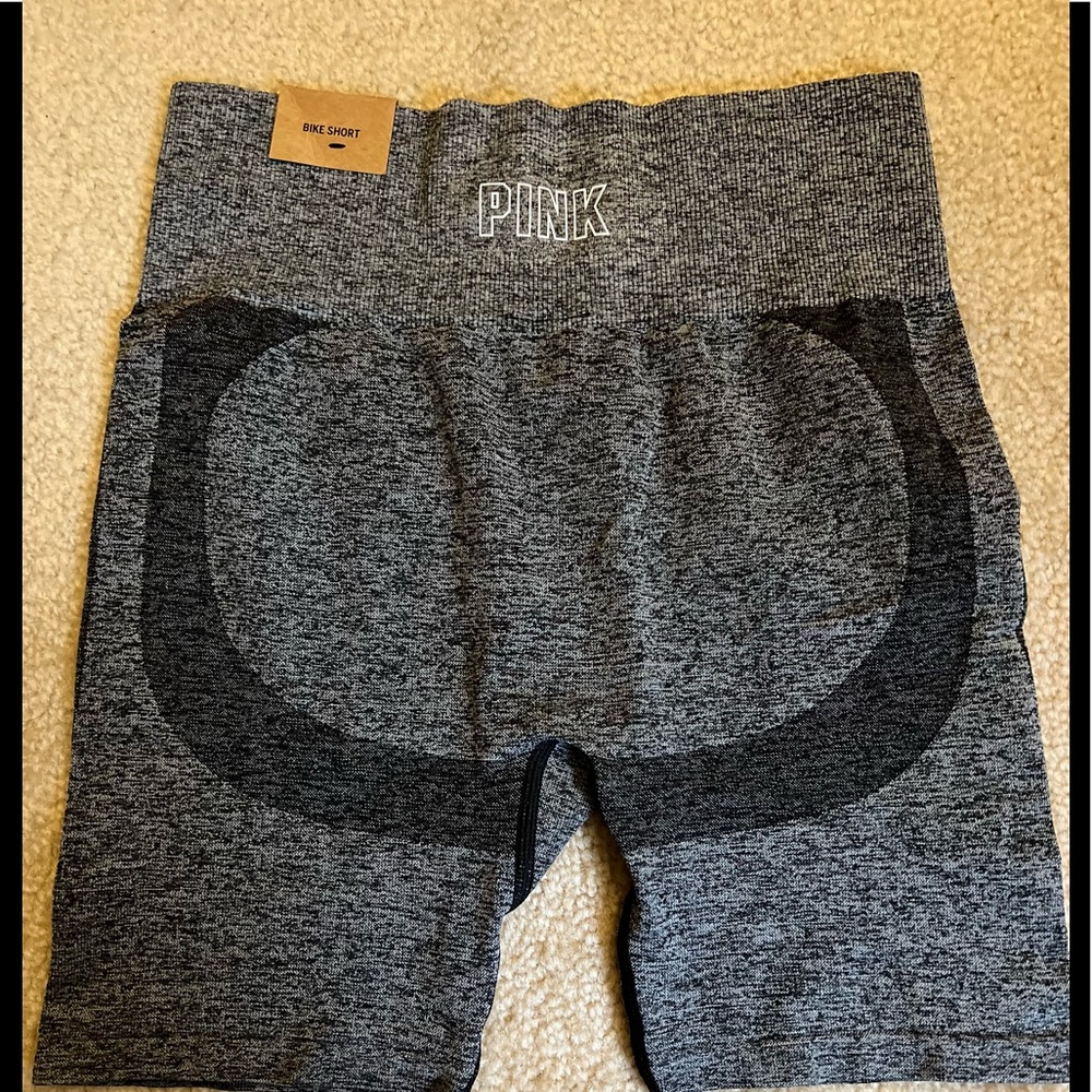 NWT VS Pink Seamless Bike Shorts size Small